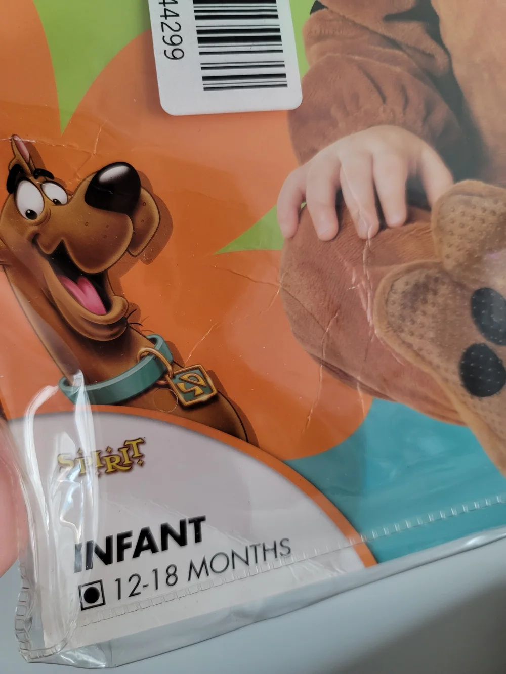 Spirit Halloween 12-18 Months Scooby Doo Dog Infant Costume - Picture 10 of 10
